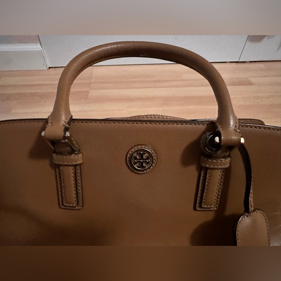 Tory Burch Robinson Curved Satchel - Picture 7 of 14